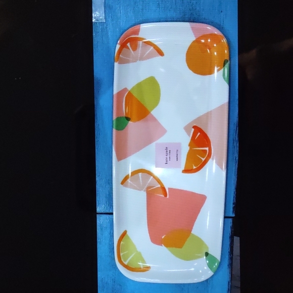 NEW kate spade™ New York Citrus Appetizer Tray - Picture 1 of 6